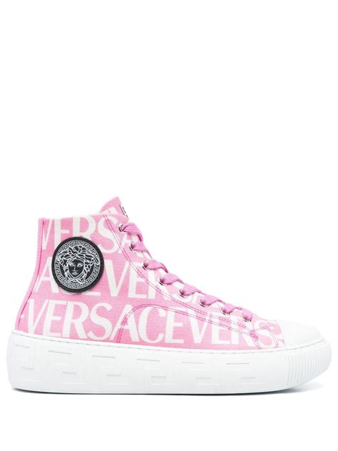 versace sneakers bianche|high top versace sneakers men.